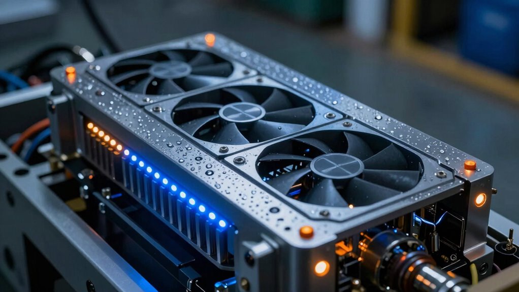 effective cooling and noise control