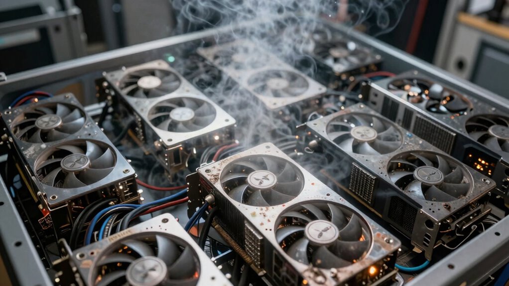 gpu overheating and poor airflow