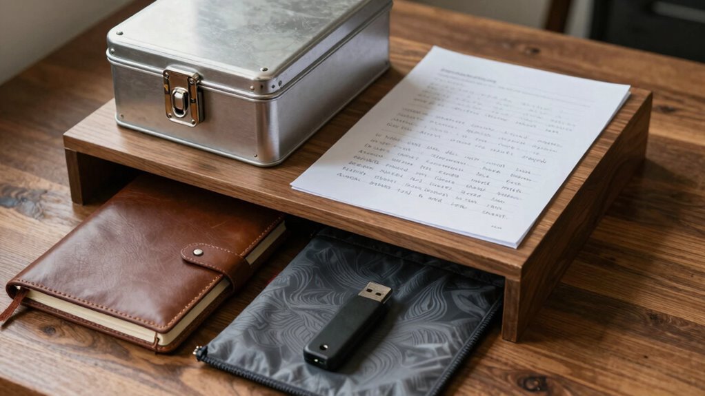 multiple backups in secure locations