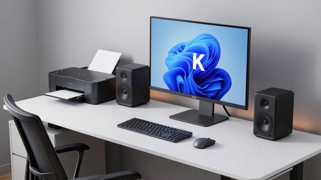 all in one organized workspace