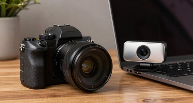 camera choice based on publishing method