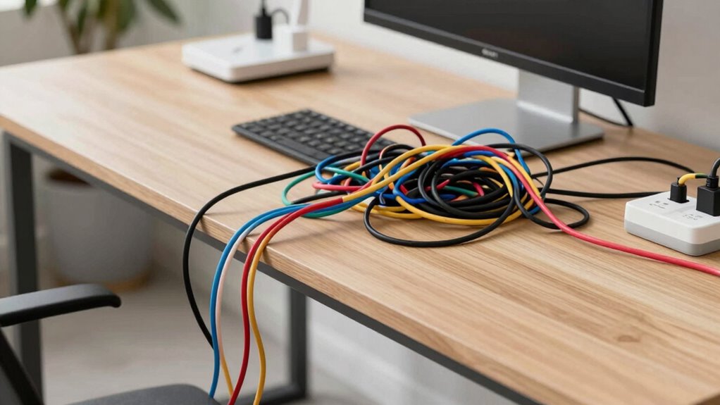 consistent cable management habits