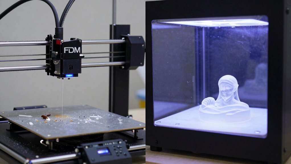 cost comparison of fdm and resin