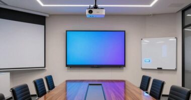 different presentation display devices