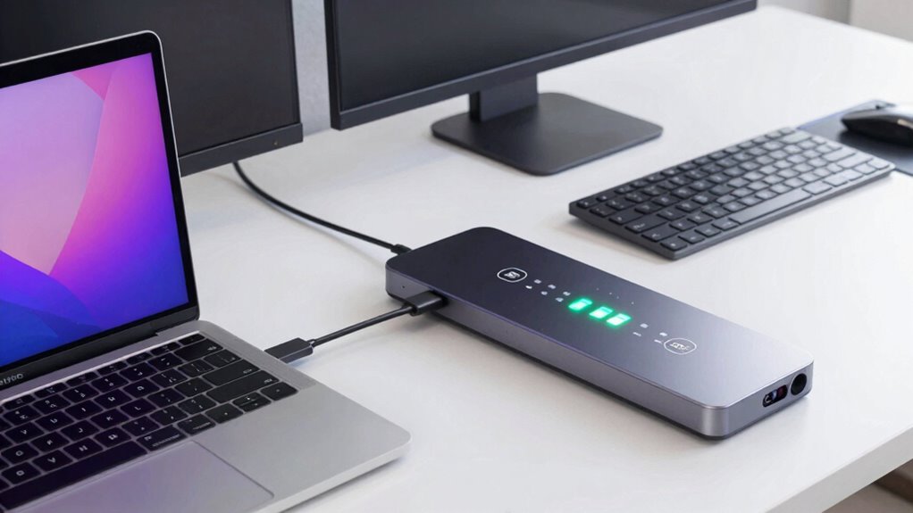 faster cleaner device connections