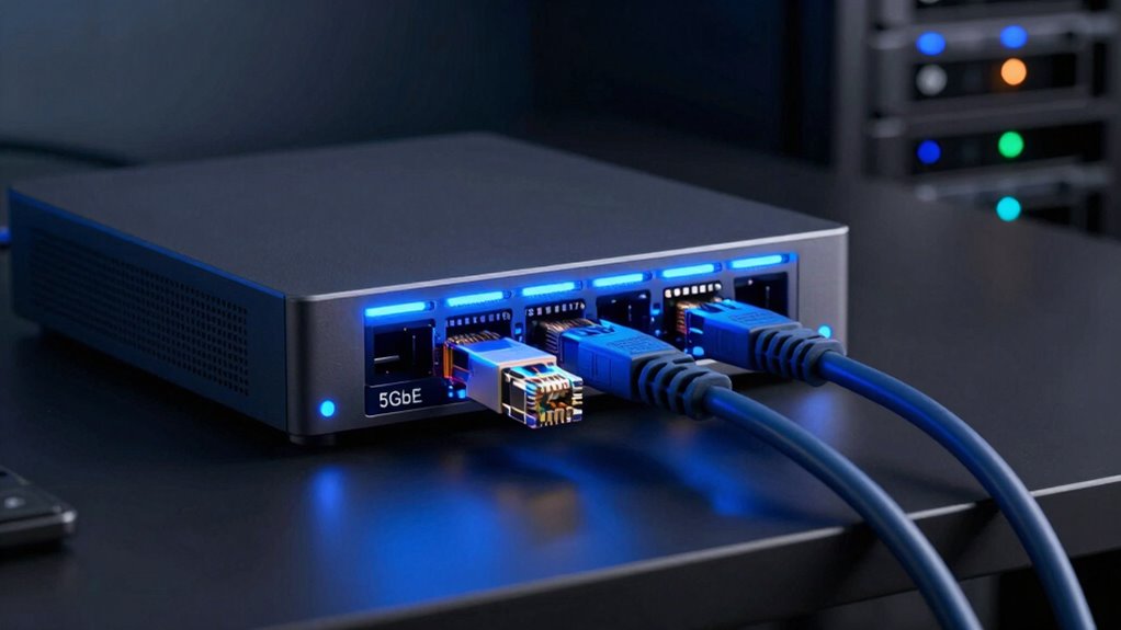 high speed network performance comparison