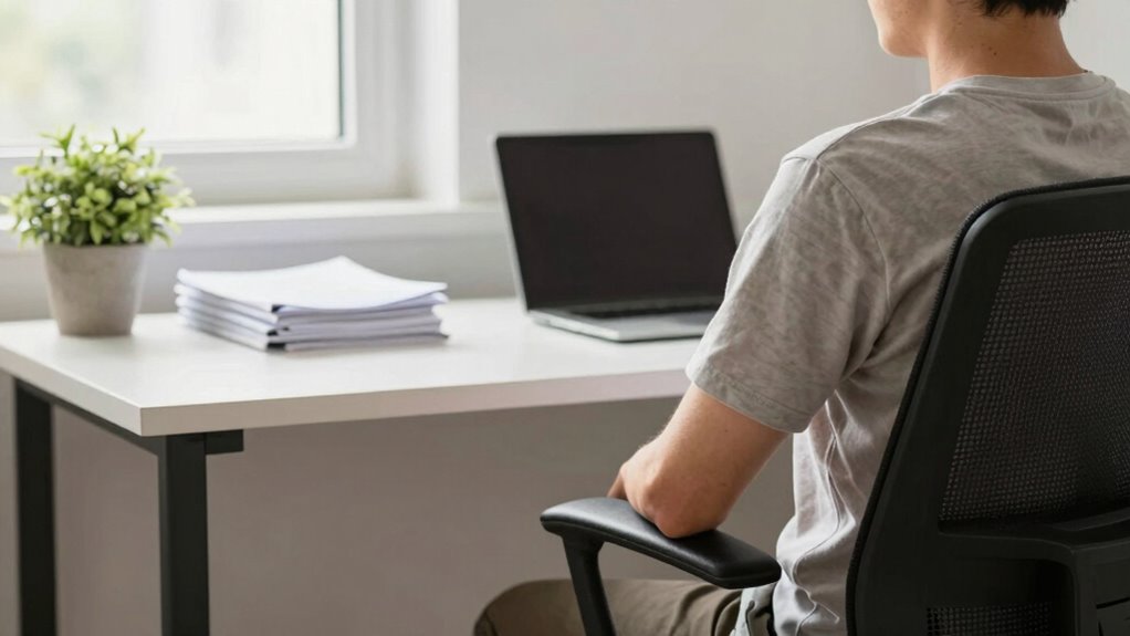 maintain proper ergonomic posture