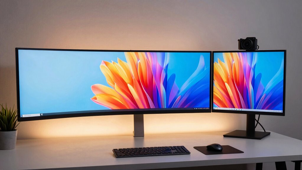 monitor setup for productivity