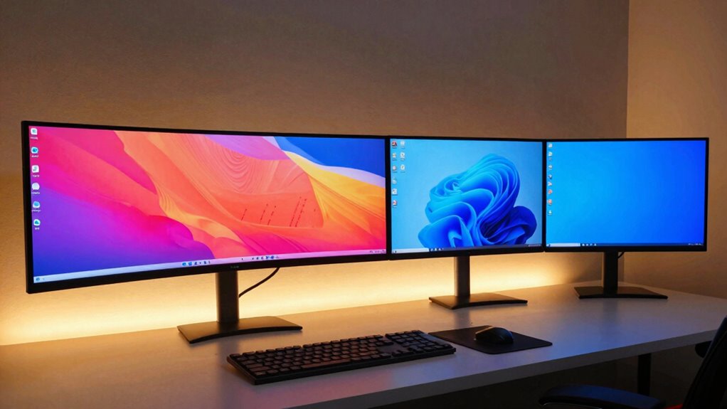 monitor setup space and cost
