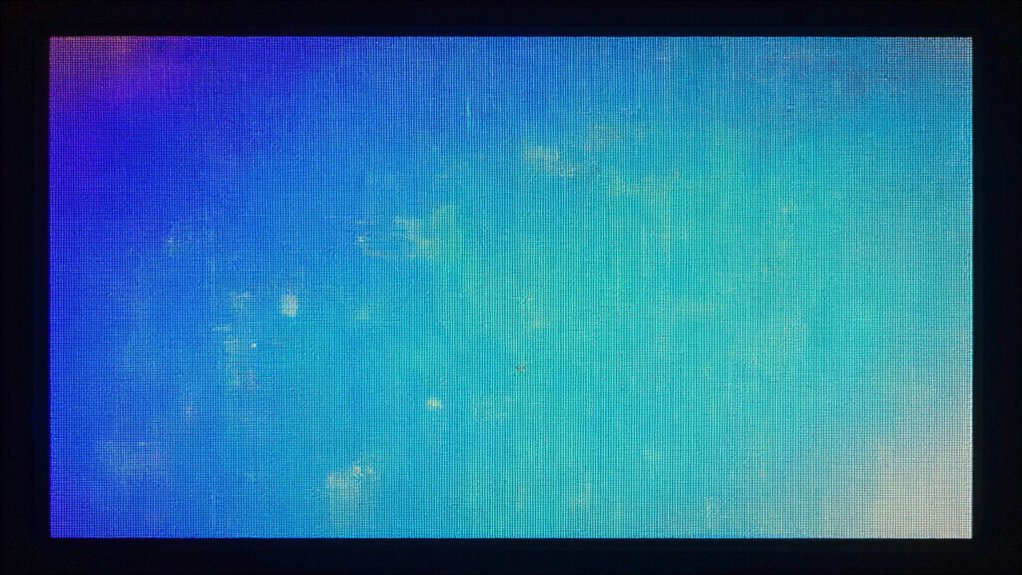 oled burn in pixel degradation