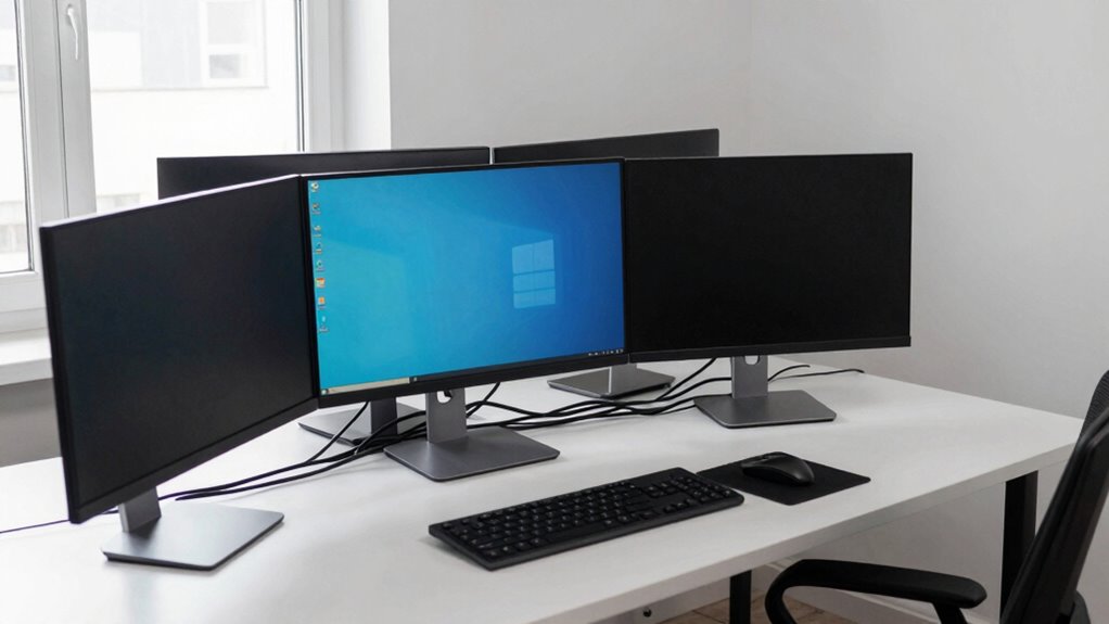 optimal multi monitor workspace setup