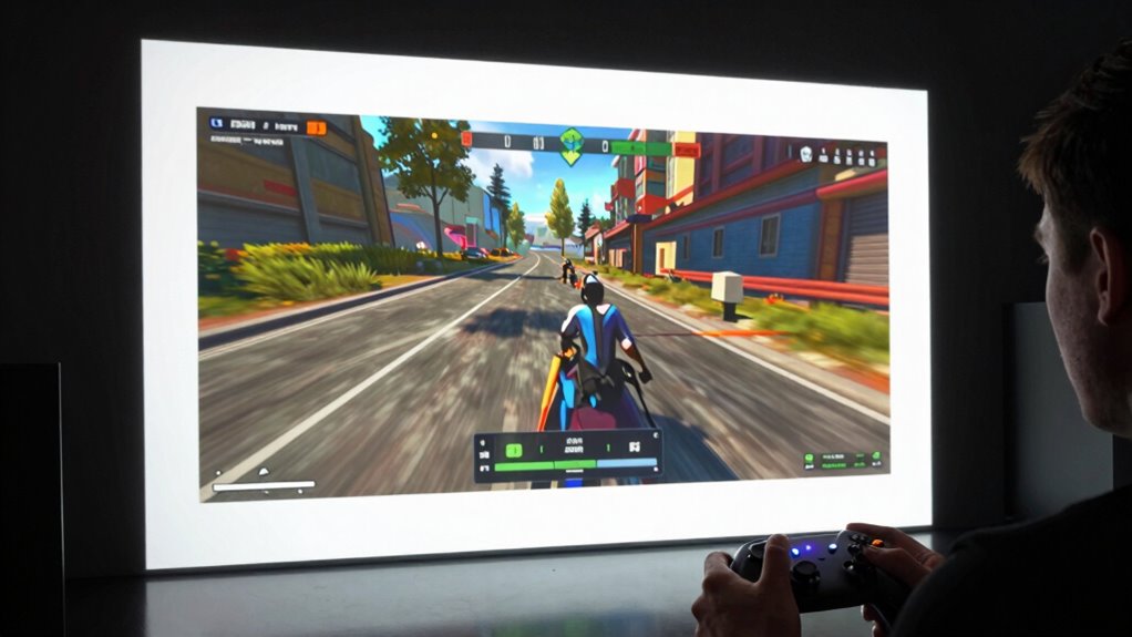 optimize projector for gaming