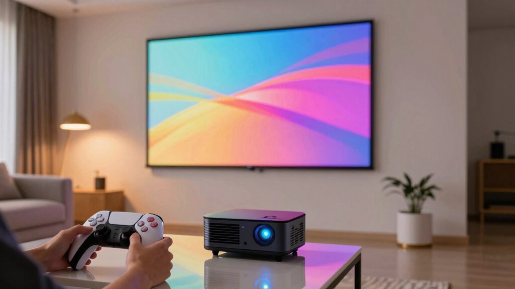 optimize projector for gaming