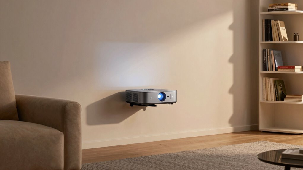 optimize space for clear projection