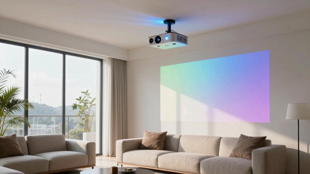 optimizing bright room projection