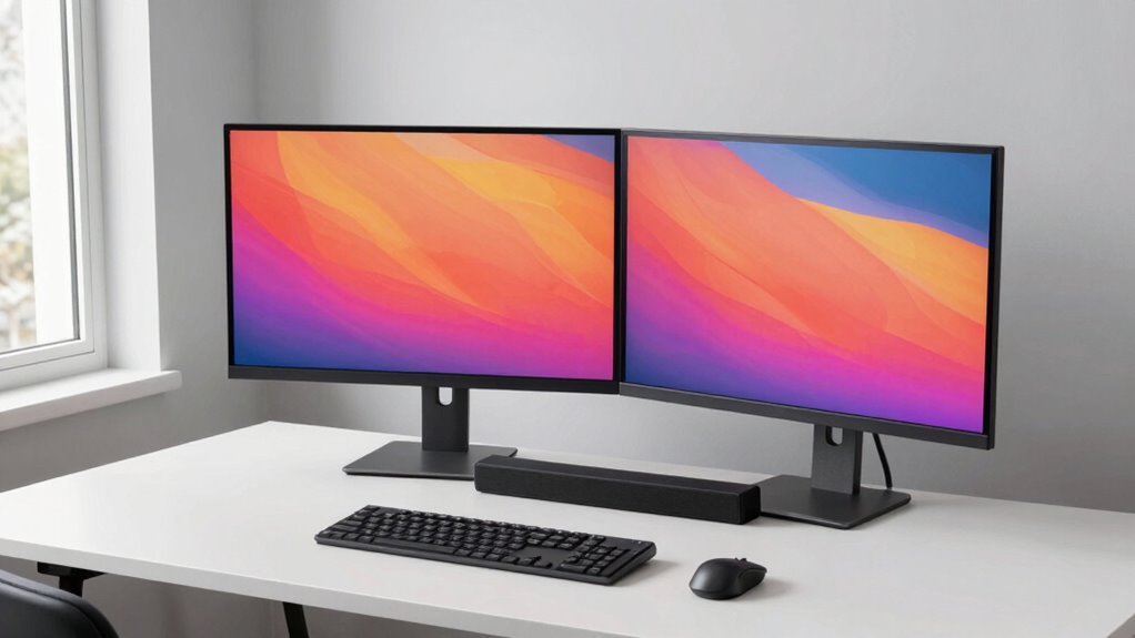 organized ergonomic optimized workspace