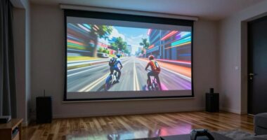 projector gaming input lag