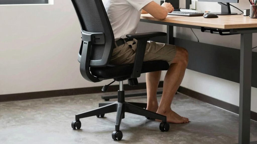 proper chair height alignment