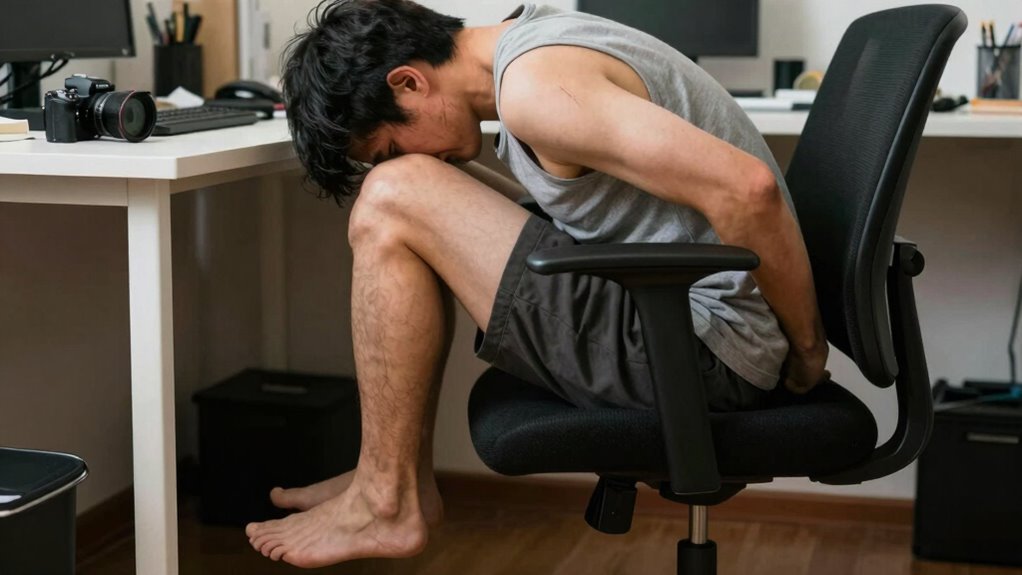 proper chair height prevents strain