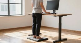proper standing desk use