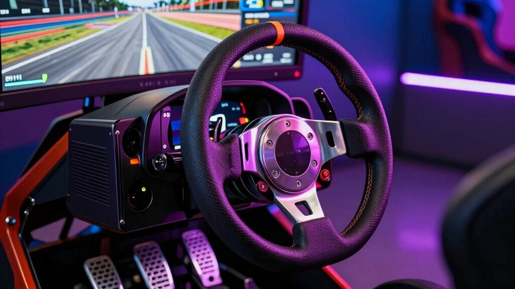 realistic racing control experience
