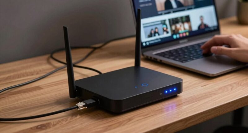 router limits internet speed