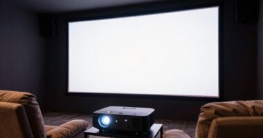 screen choice outweighs projector