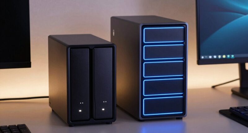storage capacity and scalability