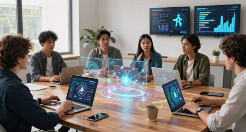 decentralized online group organization