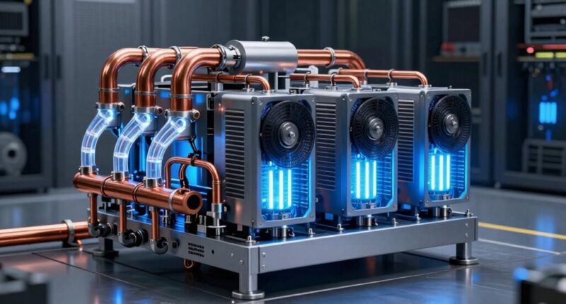 enhanced cooling for mining