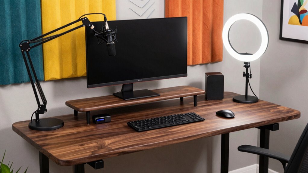 ergonomic versatile creator workspace