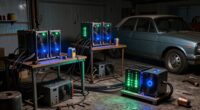 garage cryptocurrency mining safety