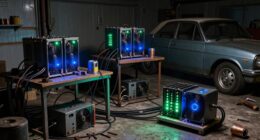 garage cryptocurrency mining safety