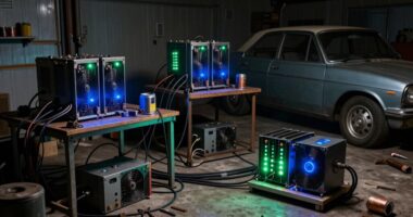 garage cryptocurrency mining safety