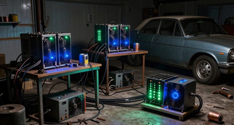 garage cryptocurrency mining safety