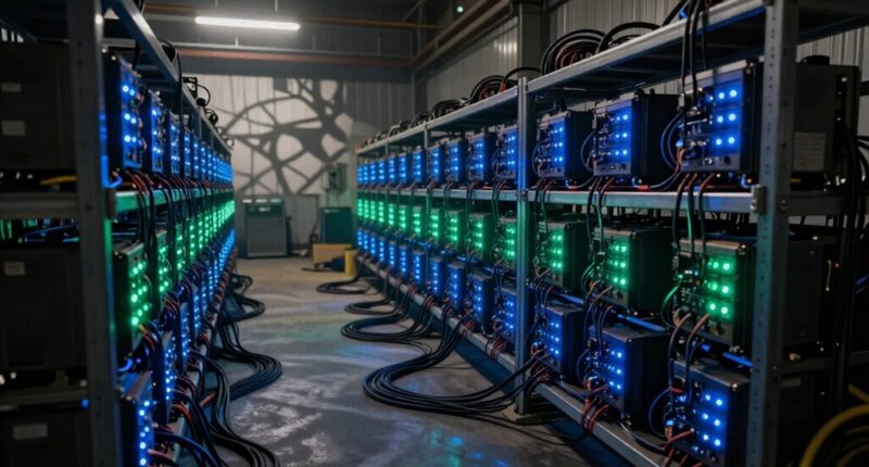 mining expenses precede profits