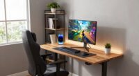 multifunctional gaming workspace