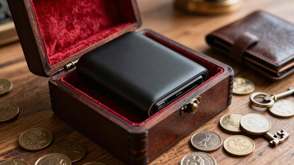 secure discreet wallet storage