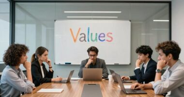 superficial values hinder growth