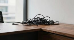 visible cables ruin professionalism