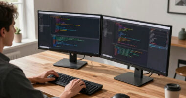 12 Best Monitors for AI Coding Setups in 2026