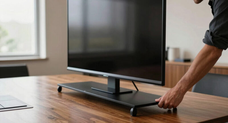 12 Best Rolling TV Stands For Presentations In 2026