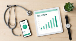 Recovery-percentile tracker for orthopedic surgery patients