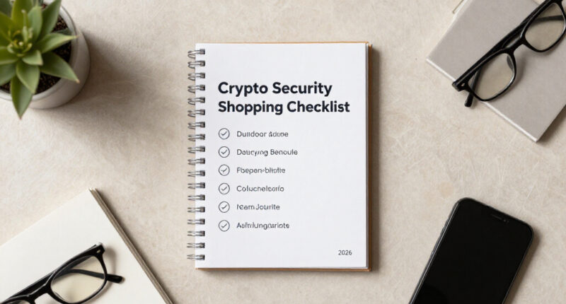 Crypto Security Shopping Checklist 2026